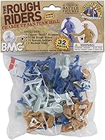 Vista 7 de BMC The Rough Riders Charge Up San Juan Hill - 32pc Soldier Figures