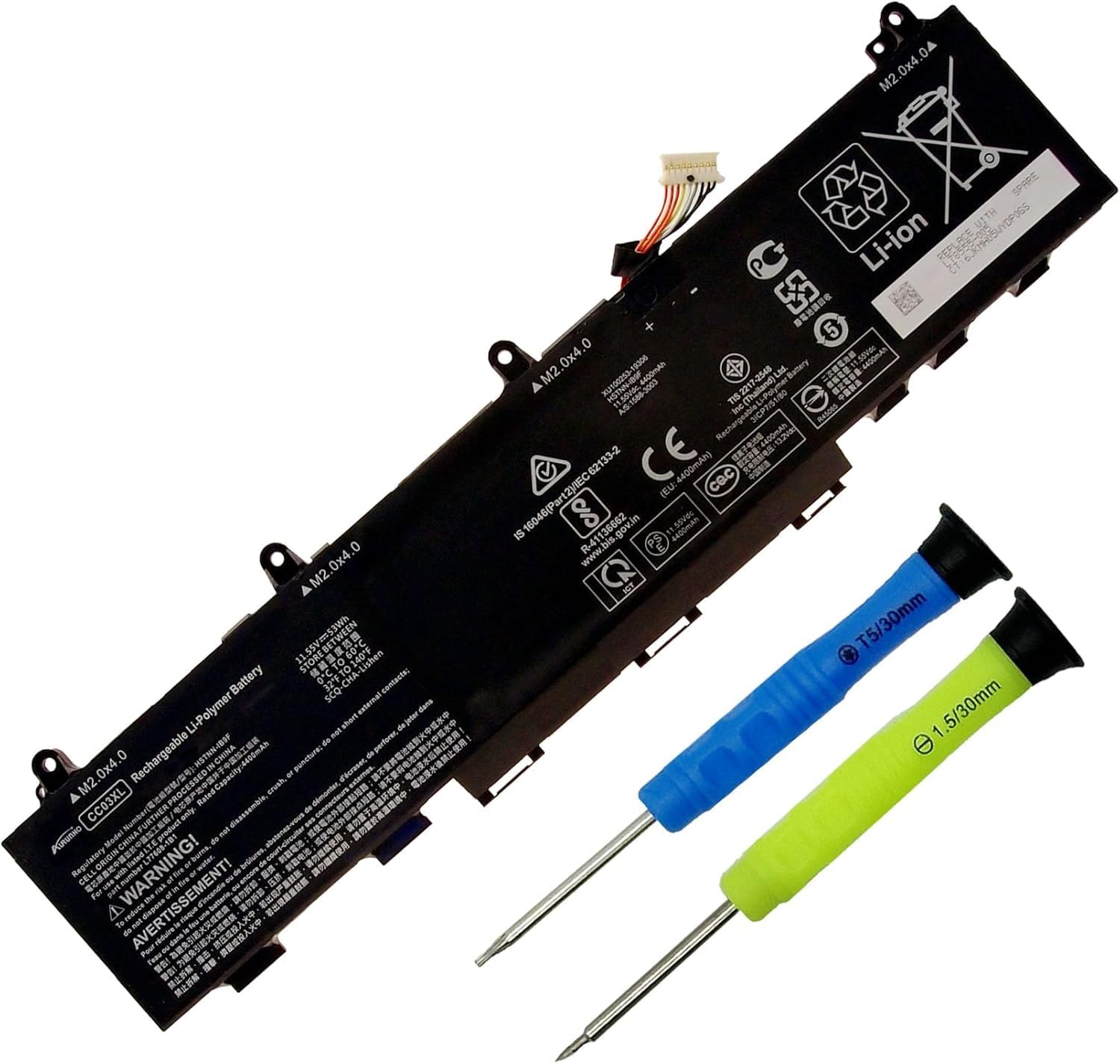 Amazon.com: CC03XL L78555-005 Laptop Battery Replacement for HP
