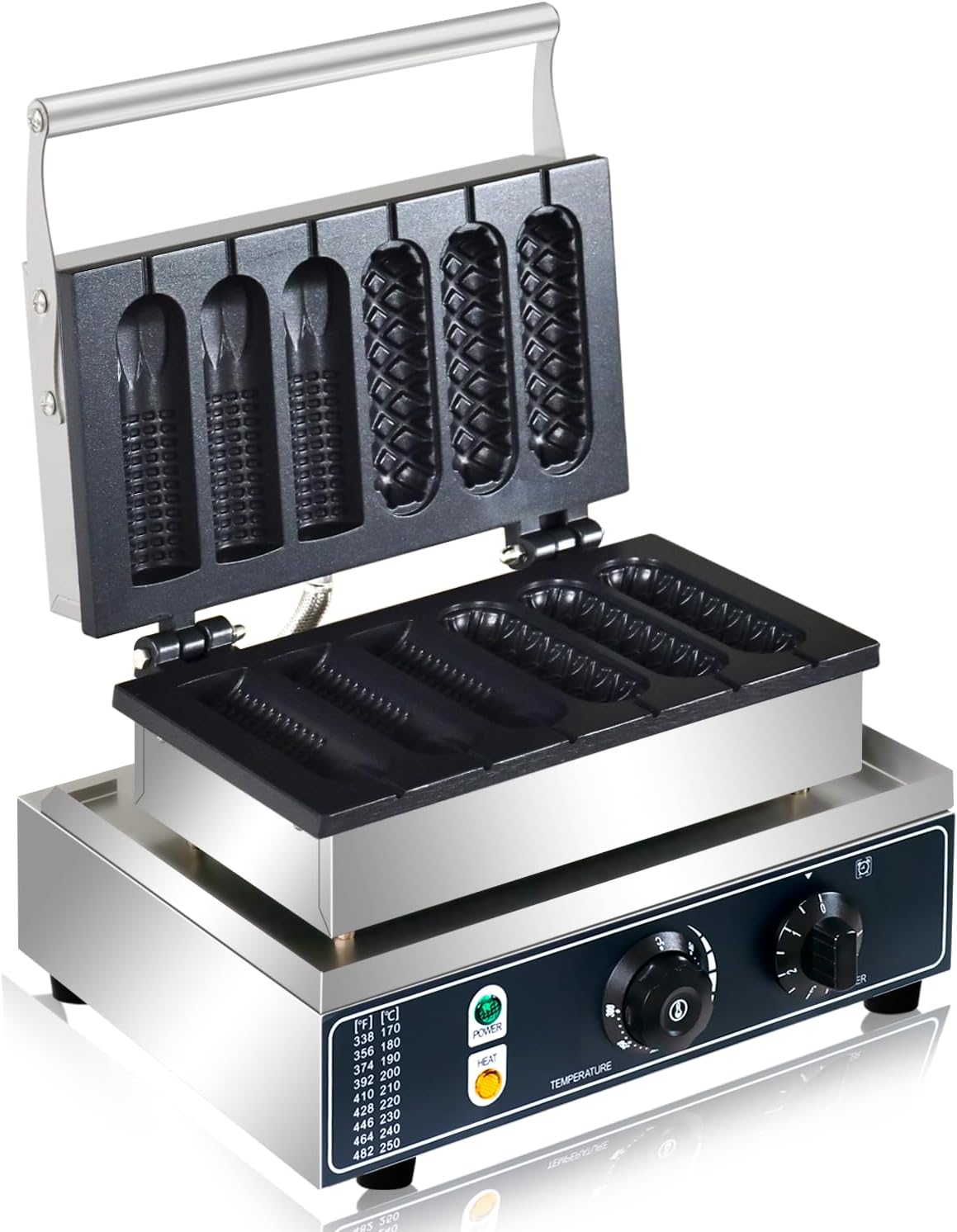 Stainless Steel Corn Dog Waffle Baker