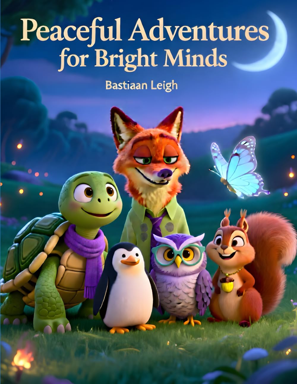 Peaceful Adventures for Bright Minds: Mindful Bedtime Stories to Help Kids with ADHD Find Calm, Focus, and Gentle Sleep