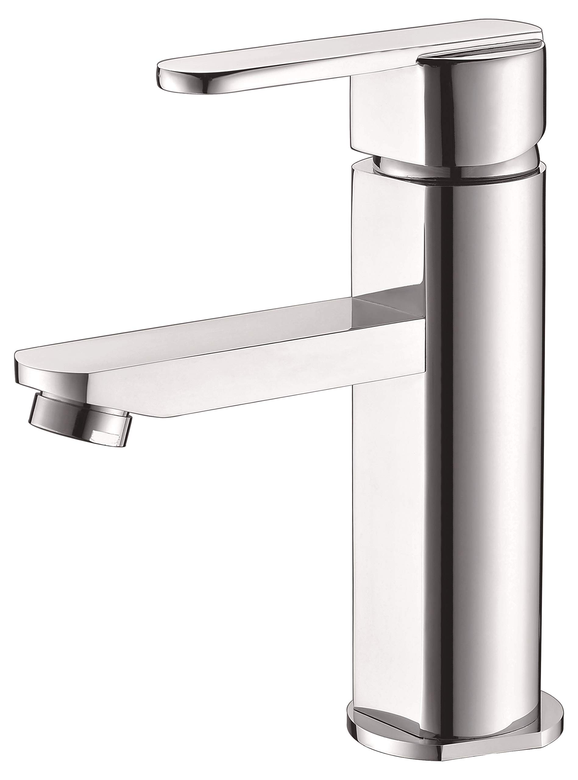 IMEX - Grifo lavabo monomando Serie Roma Cromado/Plateado BDR001-1