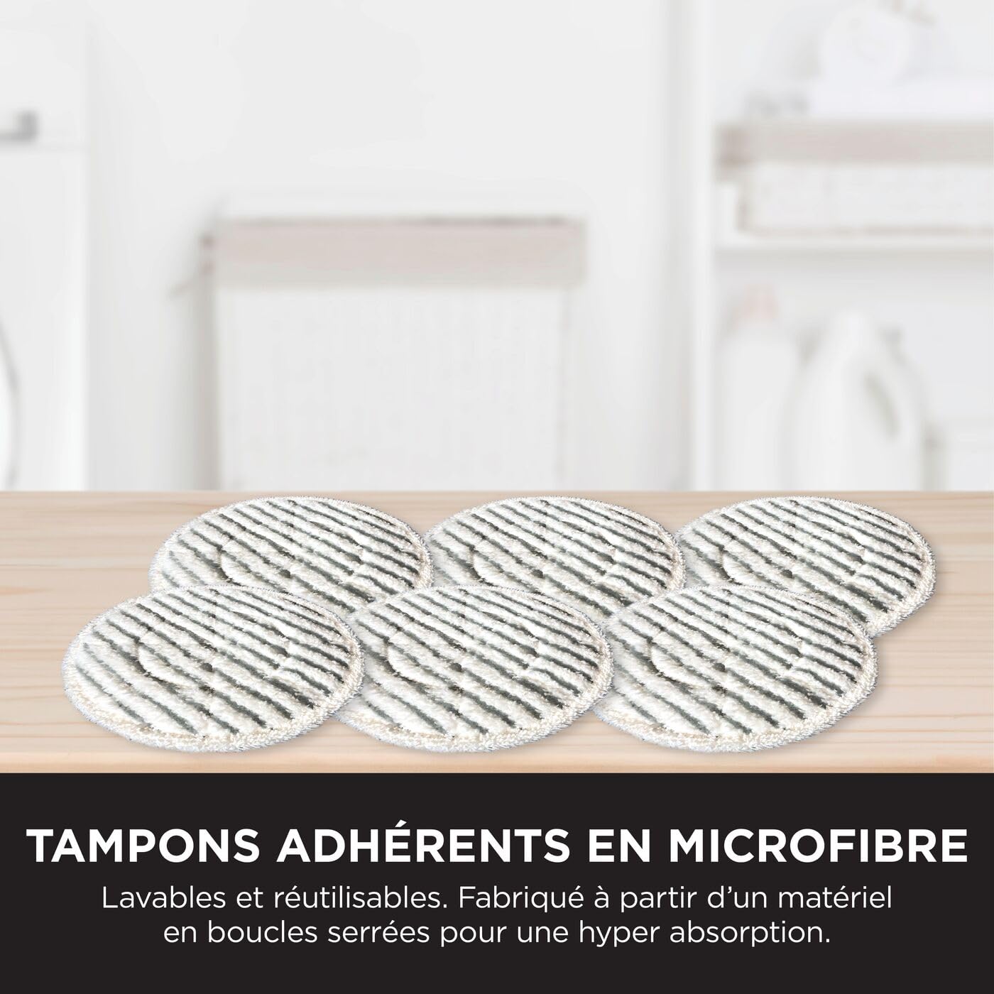 Shark balai vapeur automatique avec mode Steam Blaster, 6 lingettes microfibres, 3 réglages de vapeur, élimination des taches, pour tous les sols durs, cordon de 8 m, Vert sauge, S8201EUCP