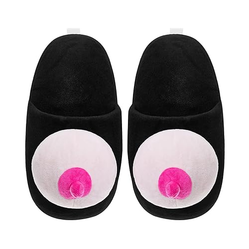 Cute Women Funny Slippers Novelty Gag Gift Sexy Indoor Flat