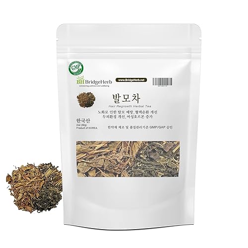(Medicianl Korean Herbs) Té Hebal para el crecimiento del cabello natural, producto GMPGAP 2oz60g