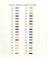 Vista 5 de DMC, 117F25-pc36, hilos para bordado de variedad de colores, paquete de 36 madejas de 8,7 yardas cada una