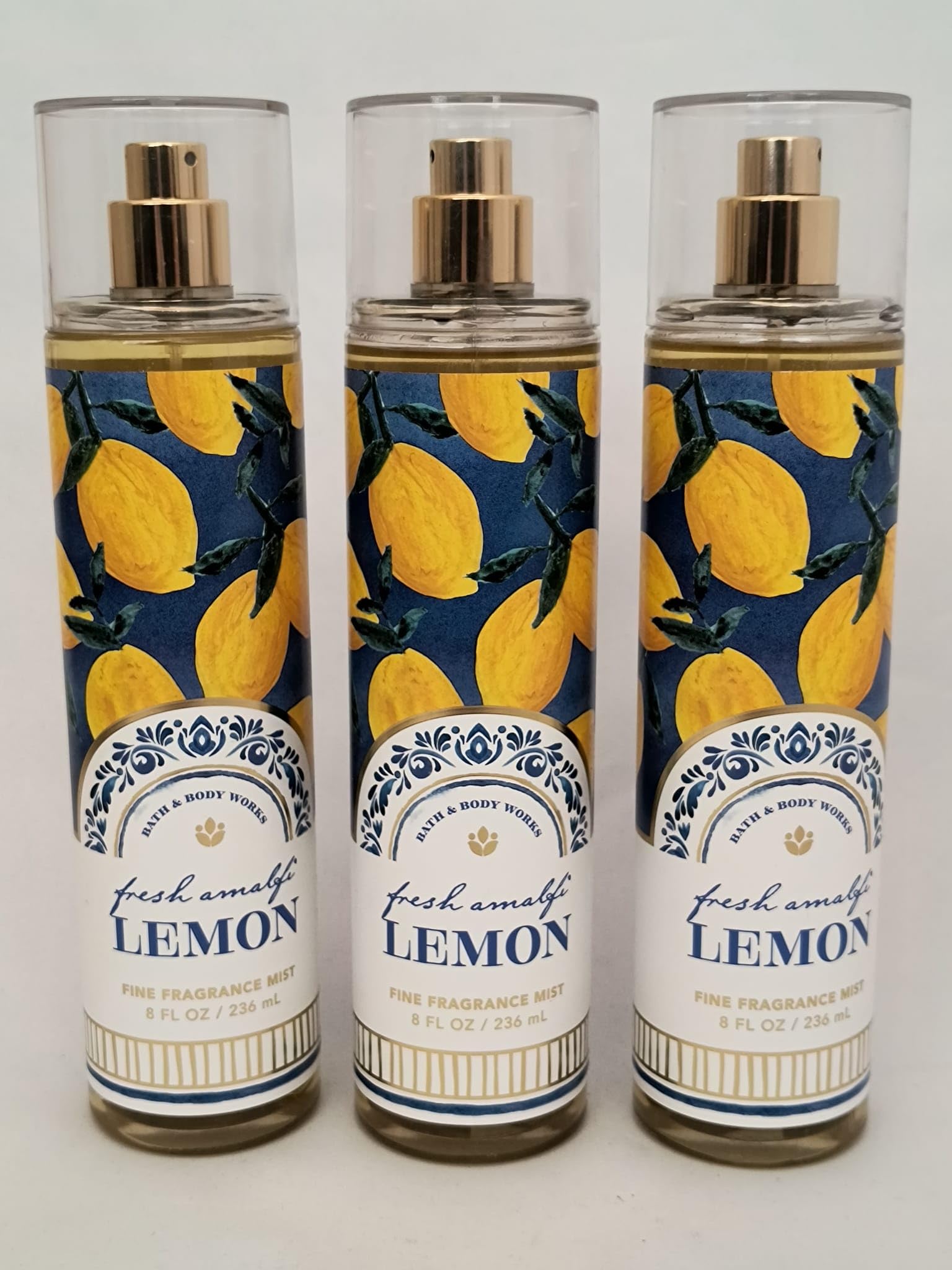 BBW Fine Fragrance Mist 8 fl oz / 236 mL [3 Pack] (Packaging may