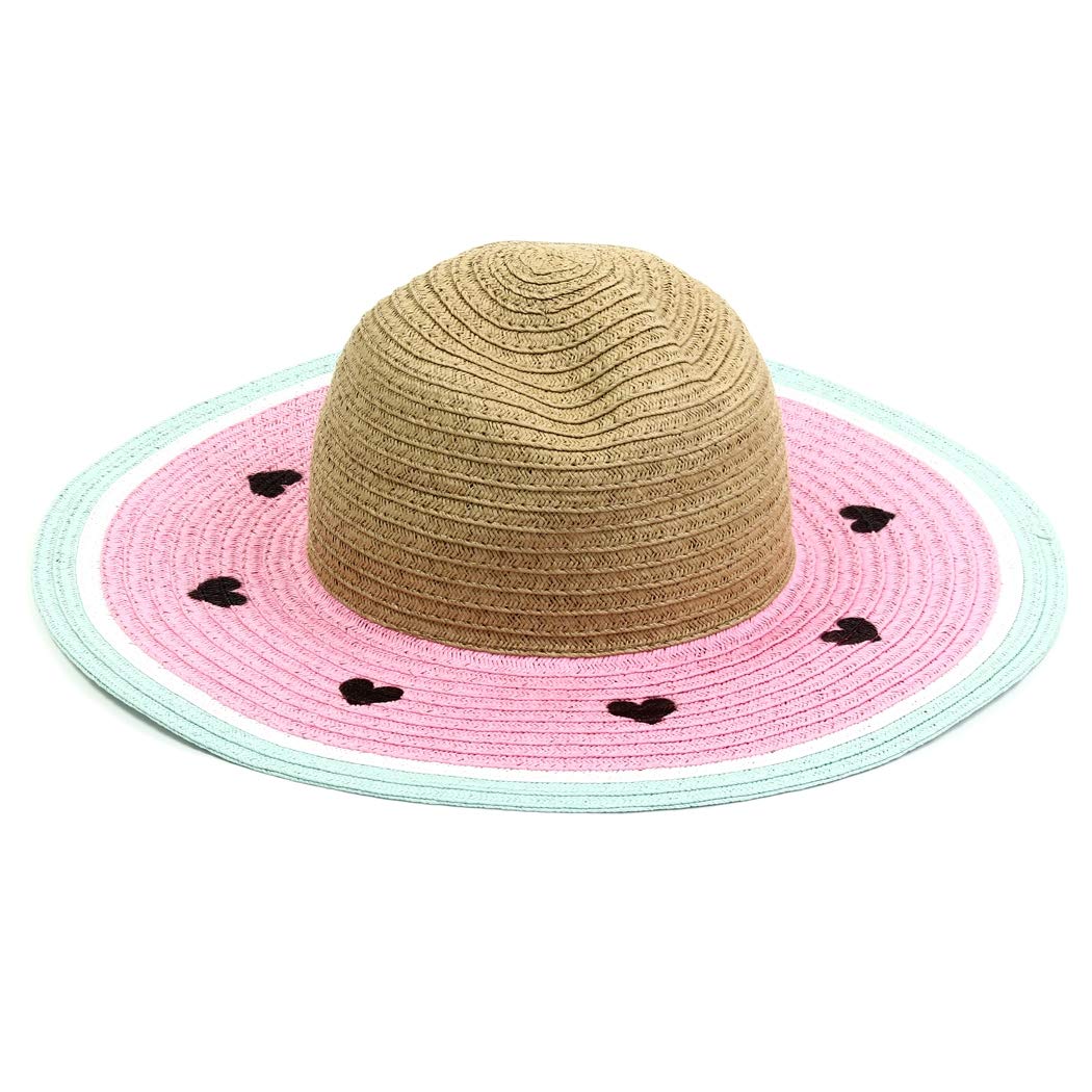 PLAYROOM – Unisex Sun Hats with Wide Brim, UV Protection, Great for Vacation, Playgrounds& Backyard, Stylish Design Kids Love, Breathable Safari Sun Hat, Watermelon