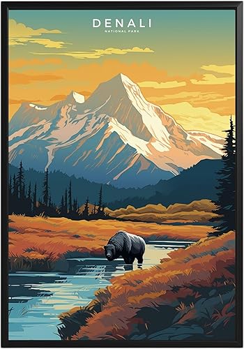 Miniatura 58 de Póster del parque nacional Haleakala, arte abstracto de la pared, arte de pared de paisaje natural retro, impresiones artísticas de pared para