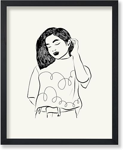 Miniatura 42 de Poster Master Póster de Groovy Woman – Impresión retro de moda – Arte de línea – Arte minimalista – Arte moderno – Arte abstracto – Arte en blanco y