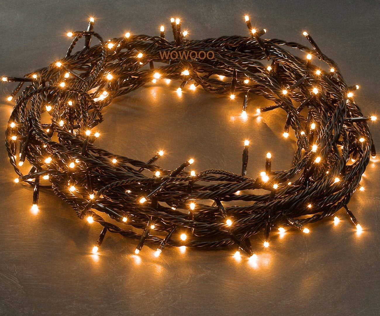 Konstsmide Christmas Tree Micro Fairy Lights : 120 LED : Copper/Orange : 3631-860