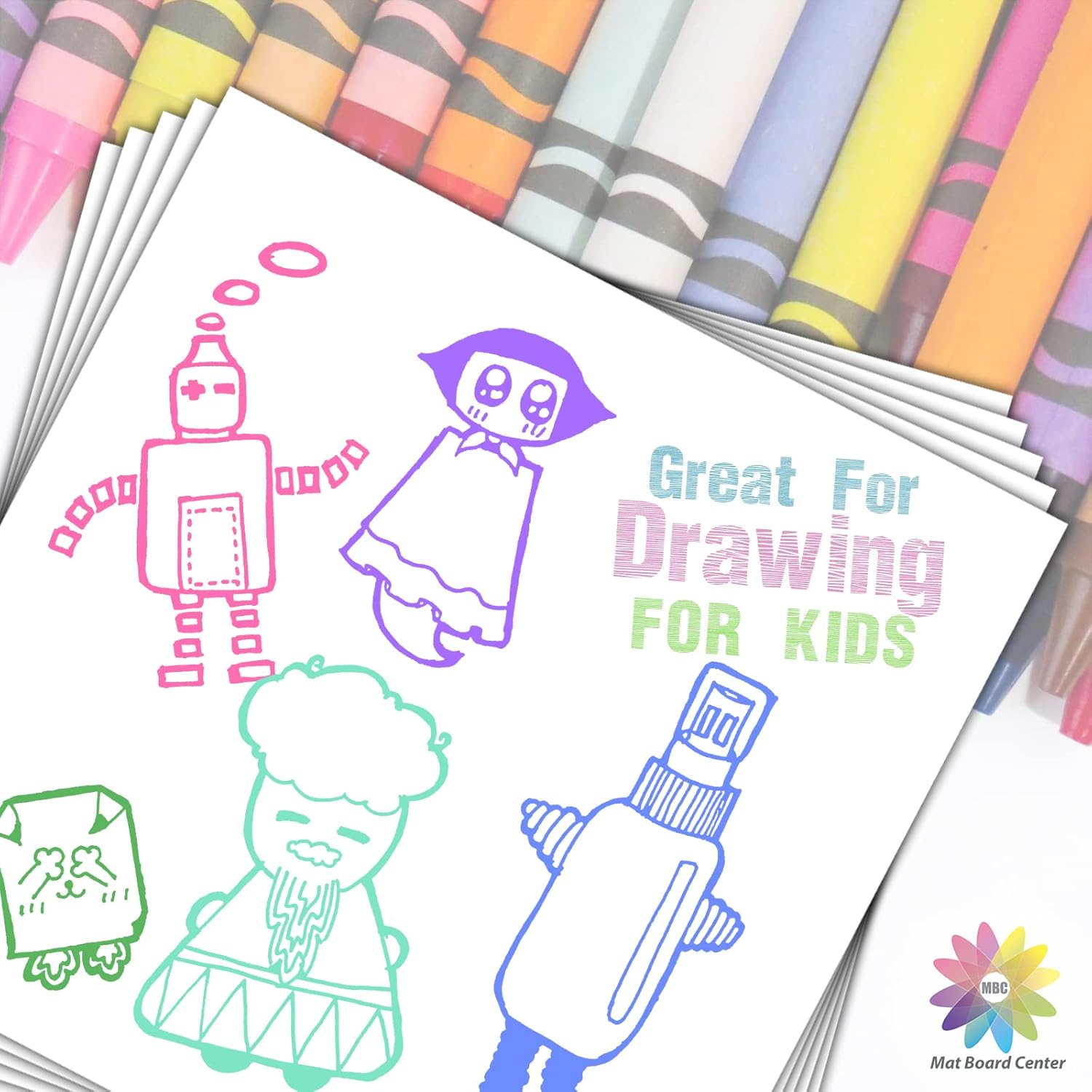 Mat Board Center, 10 Pack 11x14 White Backing Boards, Cardboard for Arts, Prints, Frames, Photos and More - Image 5