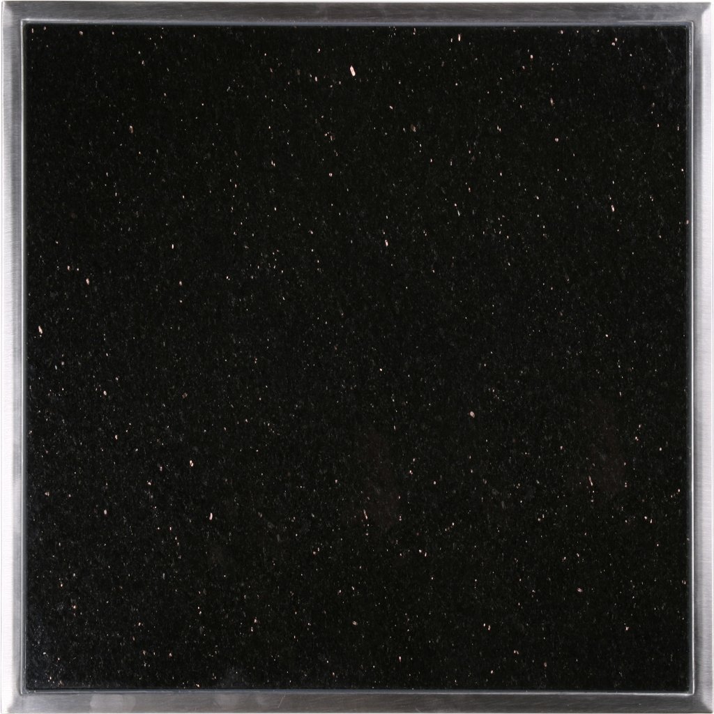 Granitfeld klein, 25 x 25 x 1,2 cm, Galaxy Star, 1 Stück