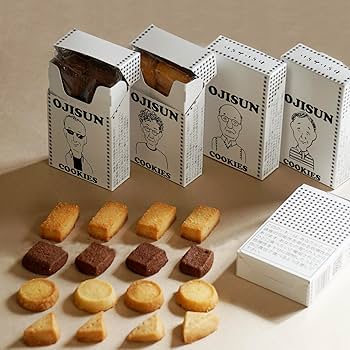 クッキー　0605 Amazon.co.jp: わらいみらい タバコ 箱 クッキー おじさん