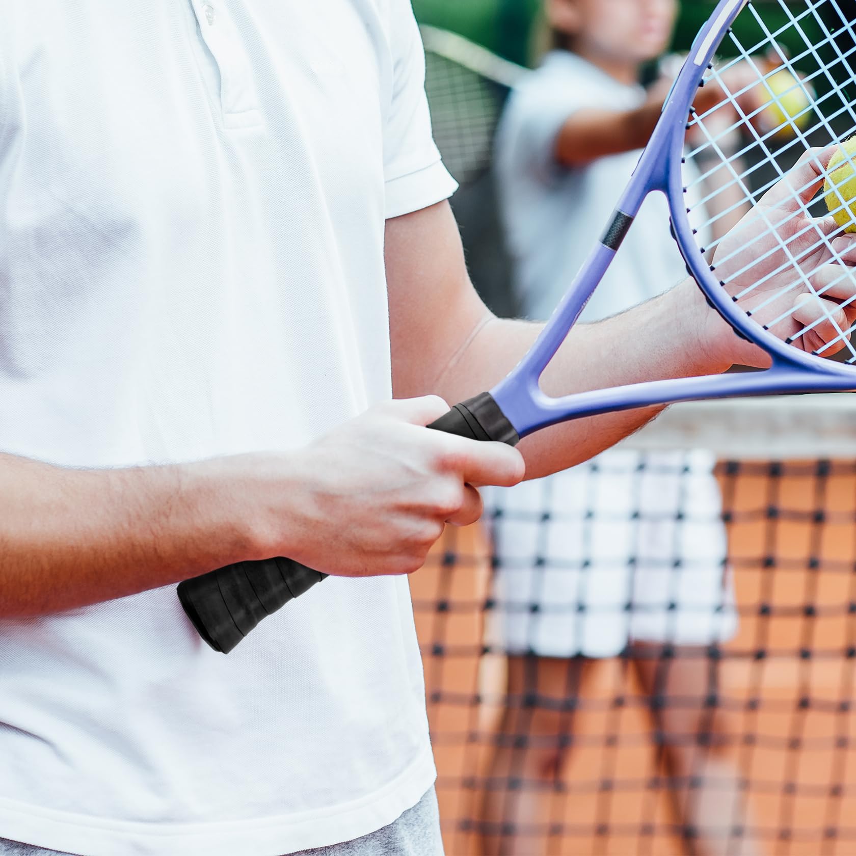 6 Stück Tennis Griffband Selbstklebend, Griffband Tennisschläger, Anti-Rutsch Badminton Griffband Saugfähig Griffband Badmintonschläger für Tennisschläger Badminton Squash Schläger