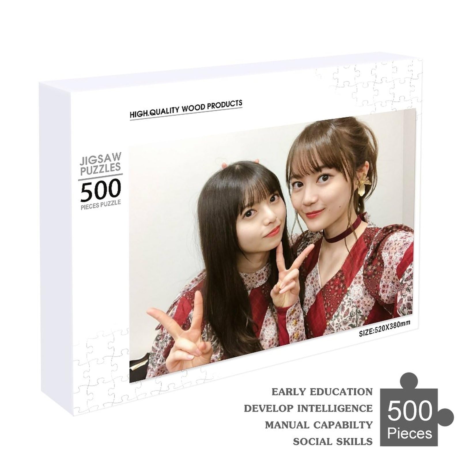 Amazon | BybesT 乃木坂46 ジグソーパズル 乃木坂46 木製 パズル 壁