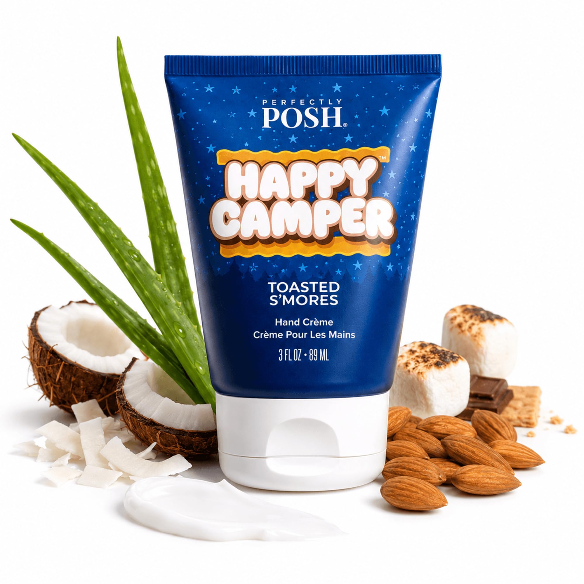 Perfectly Posh - Happy Camper Hand Crème - Nourishing Hand Cream - 89 ml