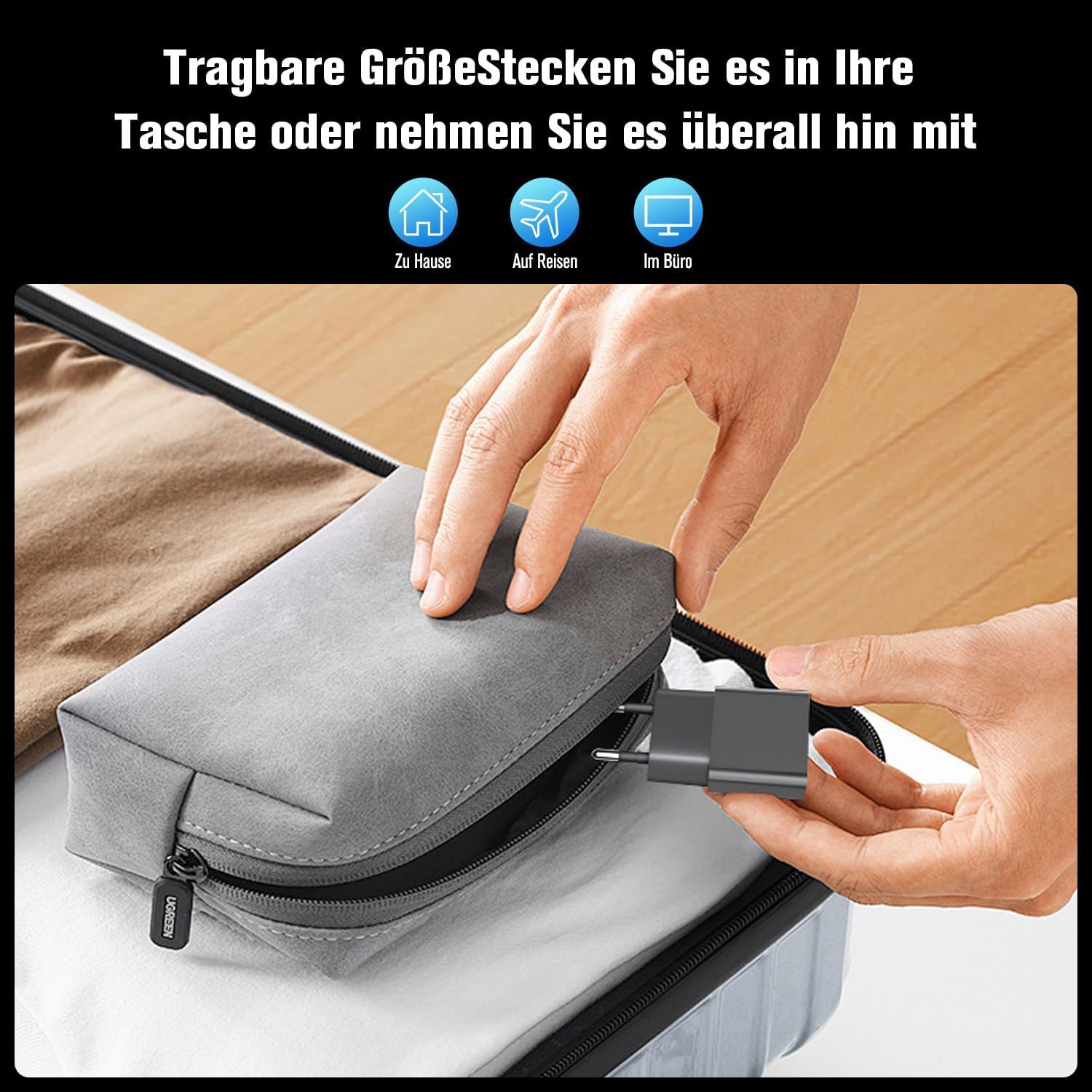 Caricatore USB da 5 W, adattatore di ricarica universale ultra sottile (5 V 1 A), 2 porte, USB-C + A (confezione da 30 pezzi), per iPhone, lettori eBook, spazzolini elettrici Xperia, lettori
