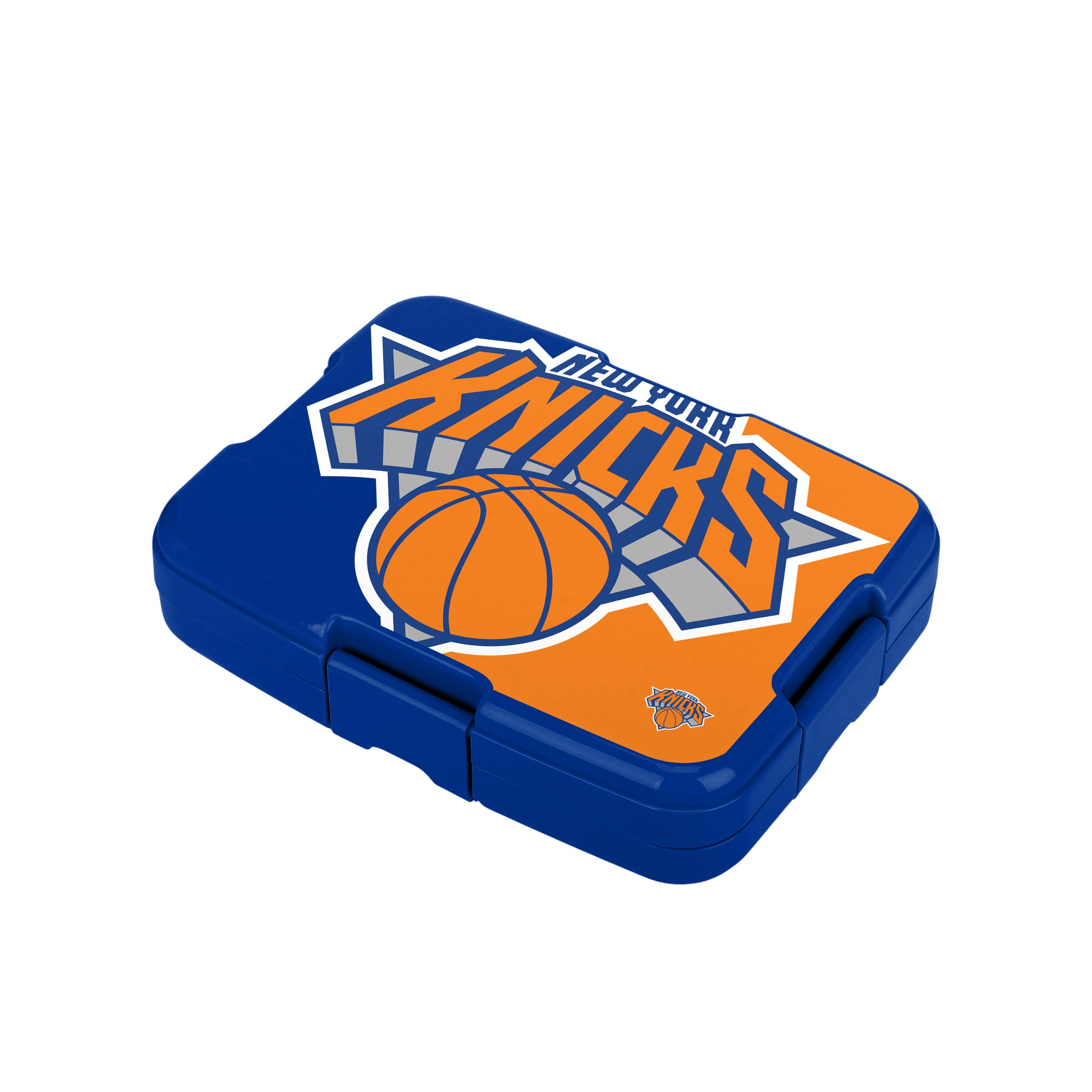 FOCO NBA New York Knicks Boîte à déjeuner Bento étanche à 5 compartiments Motif grand logo de l'équipe de basketball Unisexe