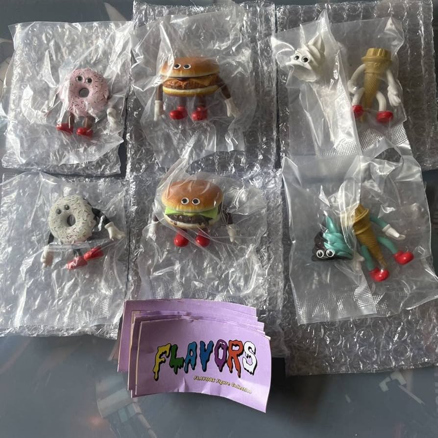 FLAVORS フレーバーズ KAIEDA メンチカツバーガー　ソフビ ハンバーガーな1日🍔KAIEDA FLAVORSソフビがかわいい」ep.848