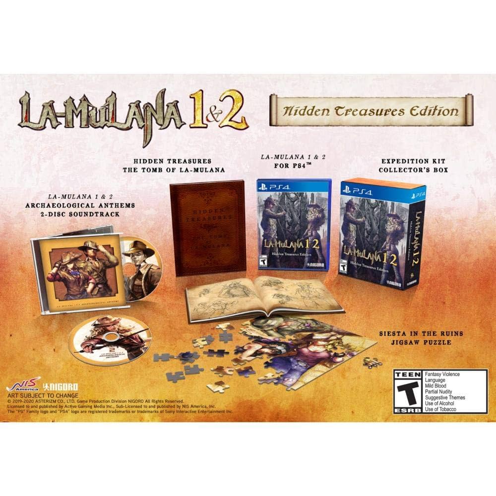 新品未開封　LA-MULANA 1&2 Switch LA-MULANA 1 and 2: Hidden Treasures Edition - Nintendo