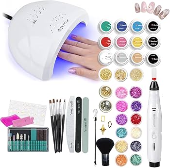 Amazon.co.jp: プチトル ジェルネイルキット 120点 スターターキット