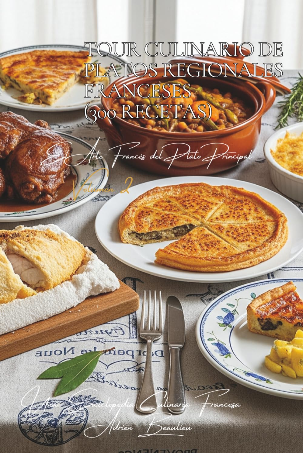 Tour Culinario de Platos Regionales Franceses (300 Recetas): El Arte Francés del Plato Principal Volumen Dos