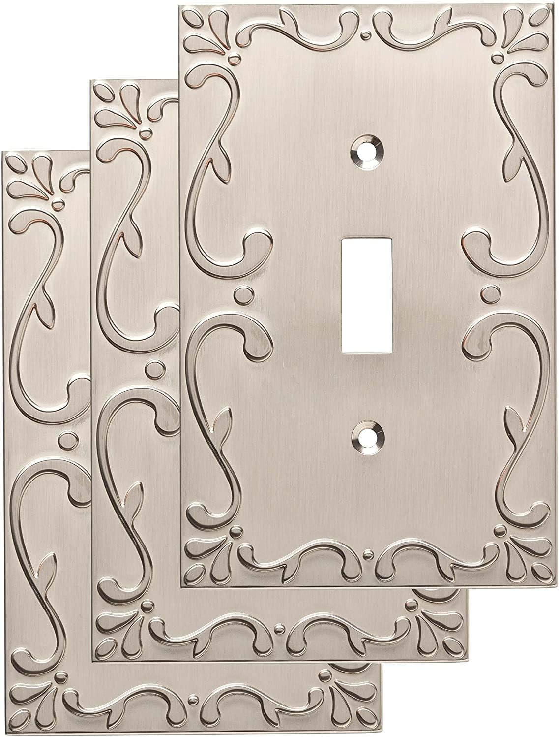 Franklin Brass W35070VSNC Classic Lace Single Switch Wall Plate