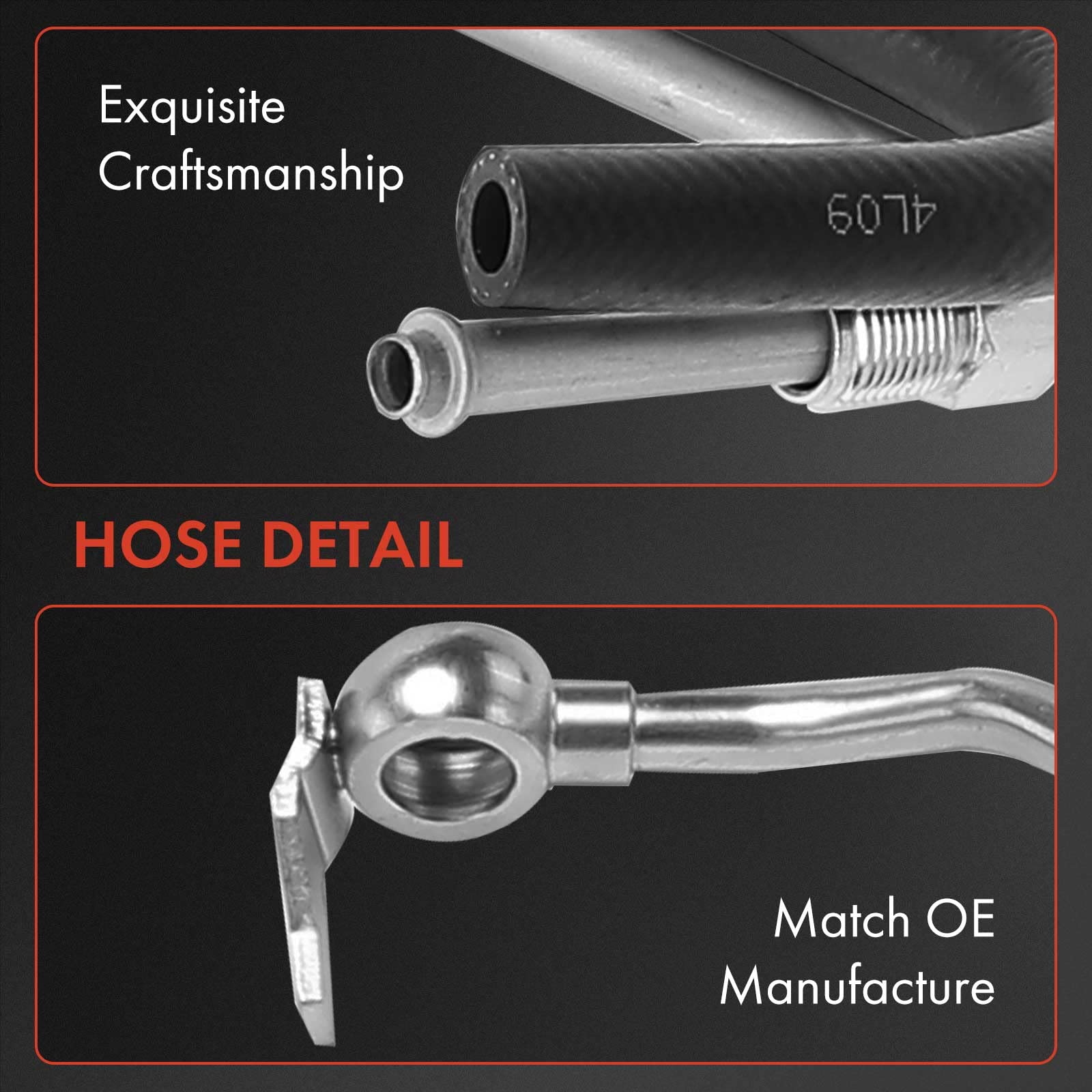 Power Steering Pressure Line Repair Kit