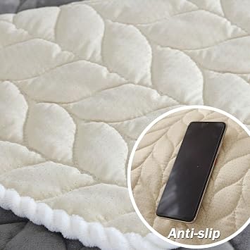 Plush Sofa Covers 1 2 3 4 Seater Corner L Shape Sofa Slipcovers Non-Slip Thick Quilted Sofa Cushion Covers Sofa Protector Cover for Leather Wooden Fabric Couch(Seater Cover:50x135cm,Green)