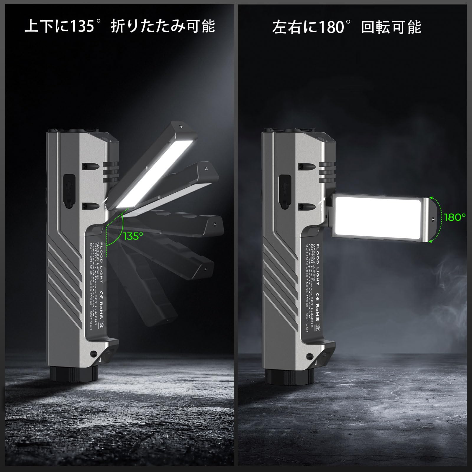Amazon.co.jp: Wurkkos HD05 懐中電灯 LED 強力 3100ルーメン高輝度