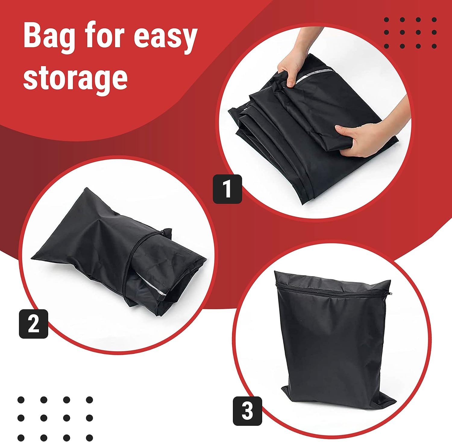 IBC Tote Cover 420D, 275 Gallon, Water Tank Protective Cover Outdoor Black