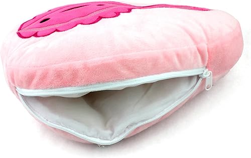 Miniatura 2 de I Heart Guts Bolsa con cremallera para vagina, peluche divertido de Happy Hoo-Ha, lindas partes femeninas, juguete de peluche de órgano de 9.5