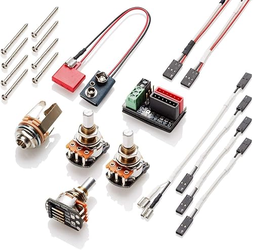 Miniatura 3 de EMG Robert Trujillo RT Rip Tide J - Juego de pastillas para bajo, cromo negro (7090.00)