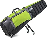 Vista 13 de Sun Mountain ClubGlider Meridian Bolsa de Viaje de Golf - Sistema de Rodamiento de 4 Ruedas, Patas Extensibles y Retráctiles para Transporte Fácil