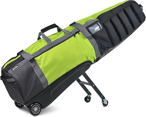 Miniatura 13 de Sun Mountain ClubGlider Meridian Bolsa de Viaje de Golf - Sistema de Rodamiento de 4 Ruedas, Patas Extensibles y Retráctiles para Transporte Fácil