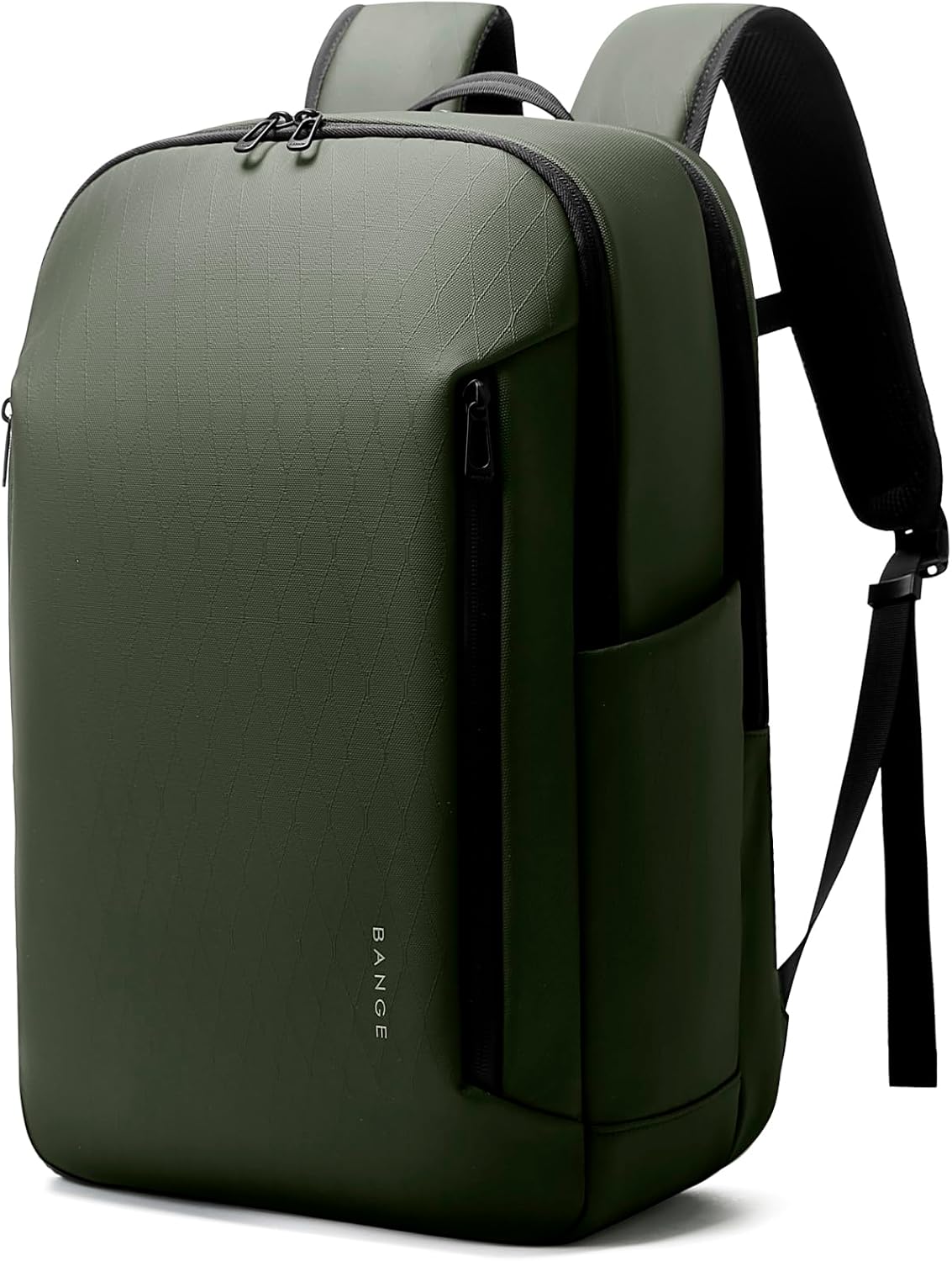 BANGE Business Smart Backpack for Men and Women,can holds 15.6 Inches Laptop Backpack, Waterproof Commute Work Travel Backpack, Flight Carry-On (green)