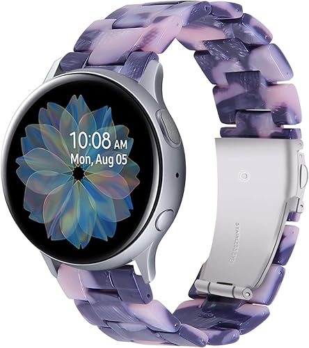 Kabbba Correas de reloj de resina compatibles con Samsung Galaxy Watch 54 1.575 in 1.732 in, Galaxy Watch 5 pro 1.772 in, Galaxy Watch 4 Classic