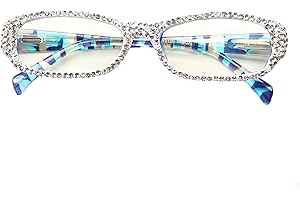 ICARA Bling Rhinestone Reading Glasses Readers Women