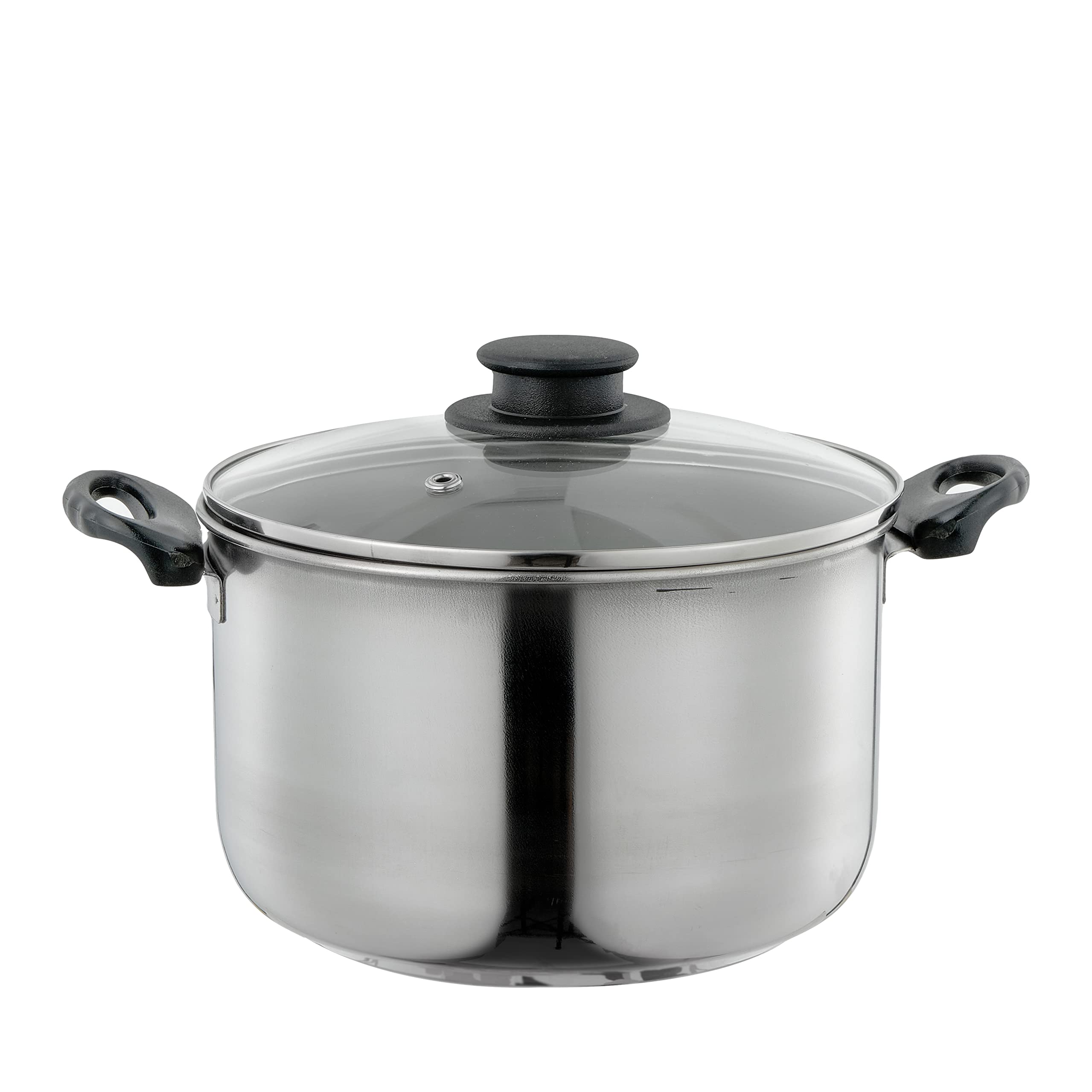 Baroni Home Padella Antiaderente, Pastaiola piano cottura Induzione, gas ed elettrico, Made in Italy, Pastaiola Alluminio, 20 cm