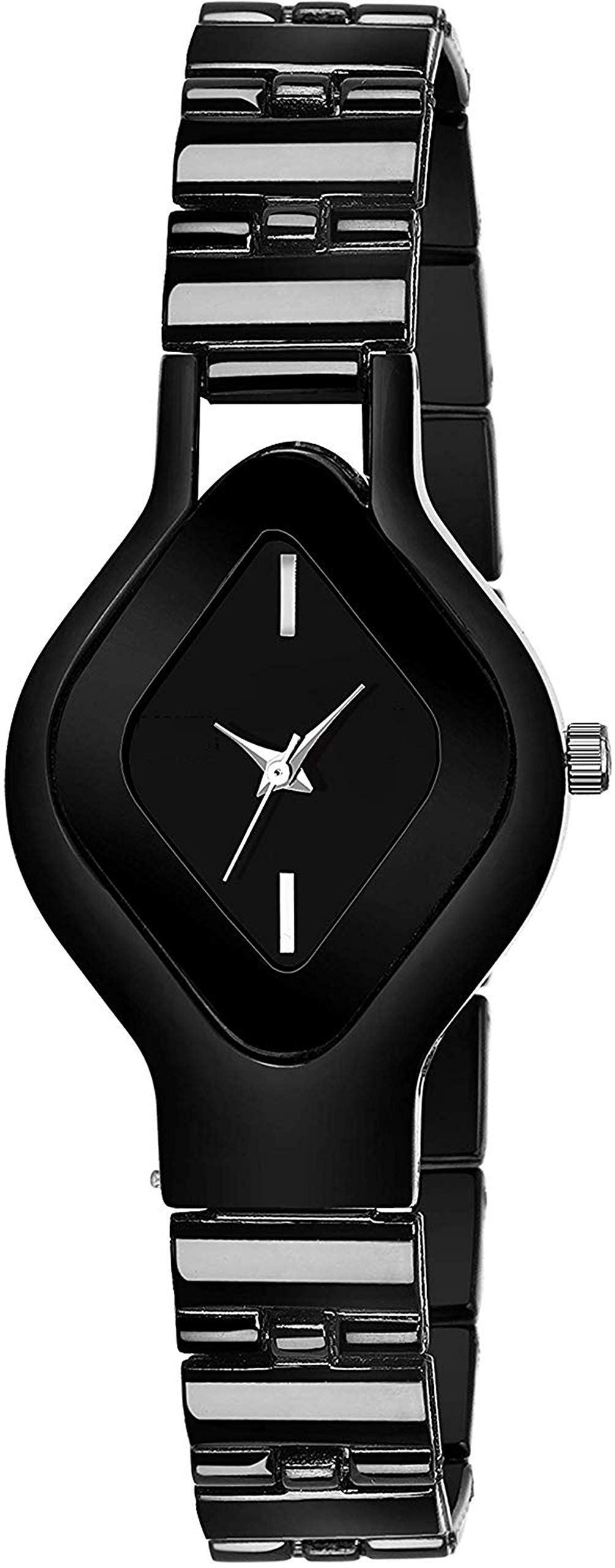 HORCHIS Casual Analog Black Dial Womens Stainless Steel Watch-HORC_ENT_11518 (B08BG3JHT1) Amazon Price History, Amazon Price Tracker