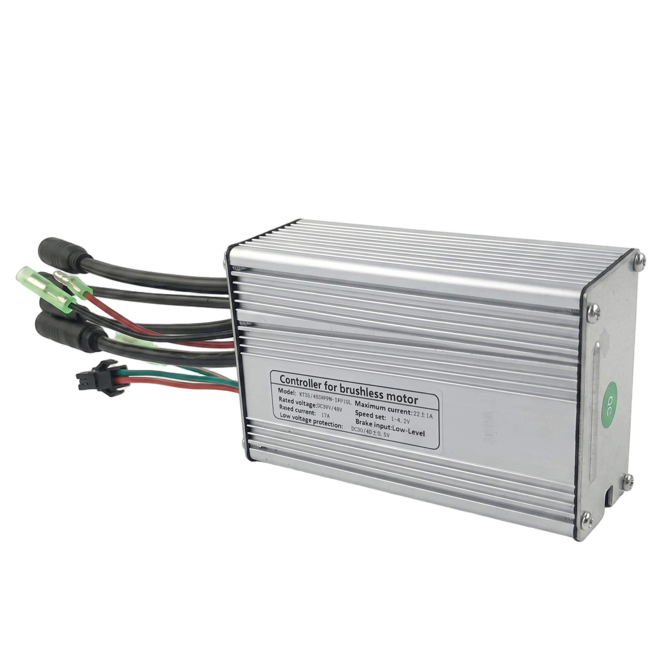 Contrôleur de vélo électrique étanche argenté 500W 48V | Sine étanche, convient aux vélos électriques de 500 W, idéal pour les travaux de réparation