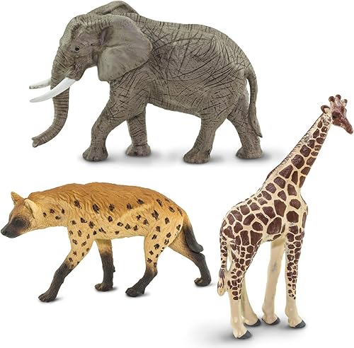 Miniatura 3 de Safari Ltd. Animales sudafricanos TOOB - 9 figuras de elefante, león, jirafa y más - Juego de juguetes educativos para niños, niñas y niños a partir