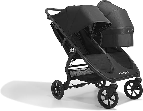 Baby Jogger Foldable Carrycot , For City Mini 2 Double & City Mini GT2 Double Strollers , Opulent Black