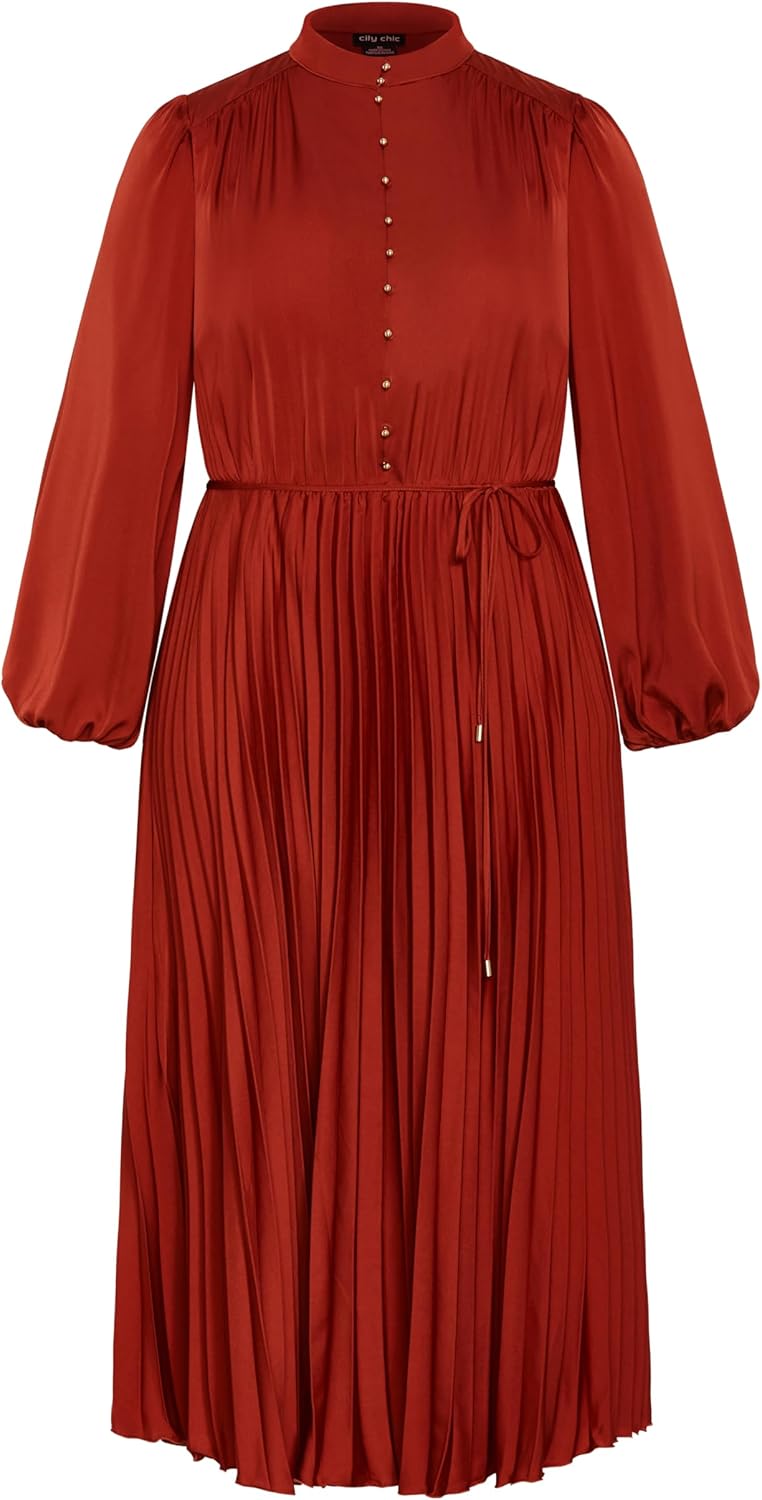 City Chic Women's Plus Size Dress-Oasis - Image 4