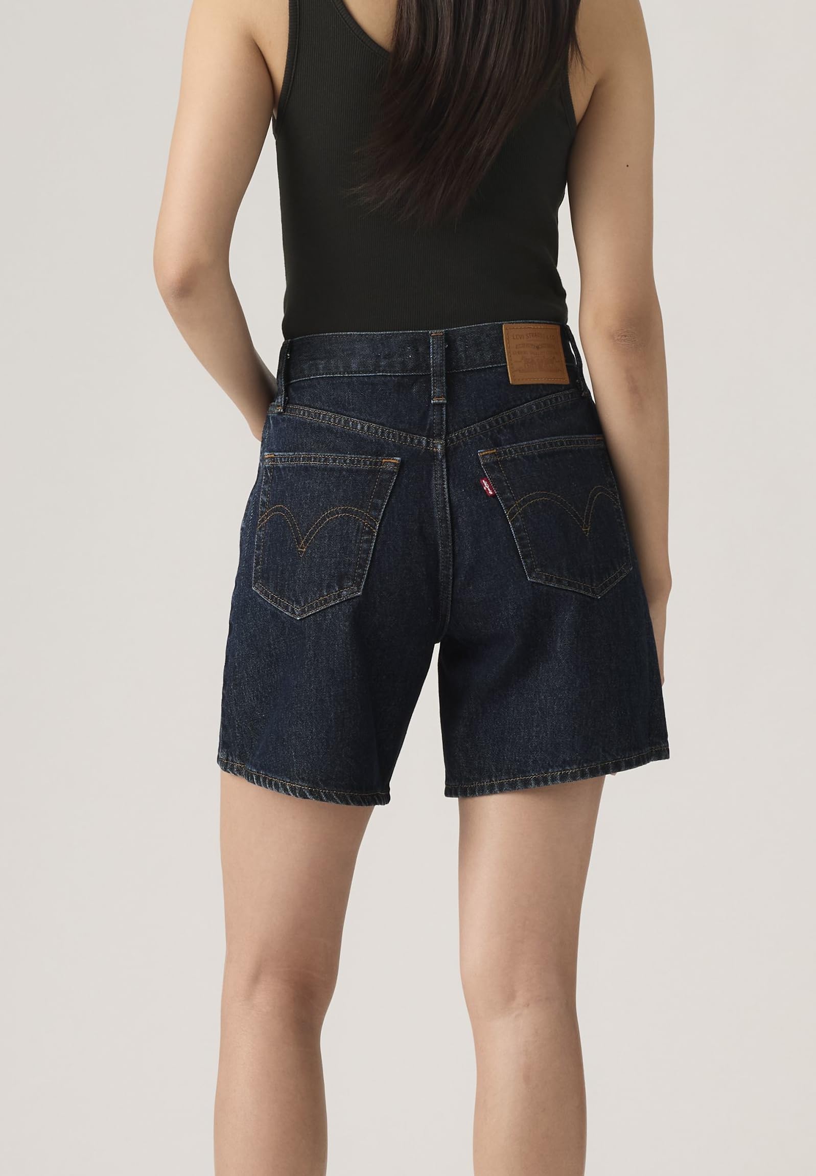 Levi's High Baggy Short - Shorts - Short en Denim - Femme