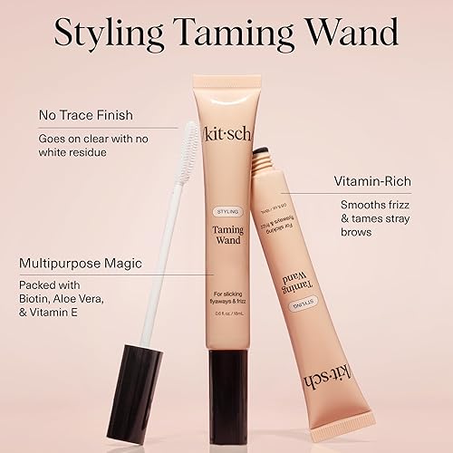 Miniatura 2 de Kitsch Fly Away Stick - Varita domestica con biotina, aloe y vitamina E - Máscara capilar de gel transparente similar al suero para cabello de bebé