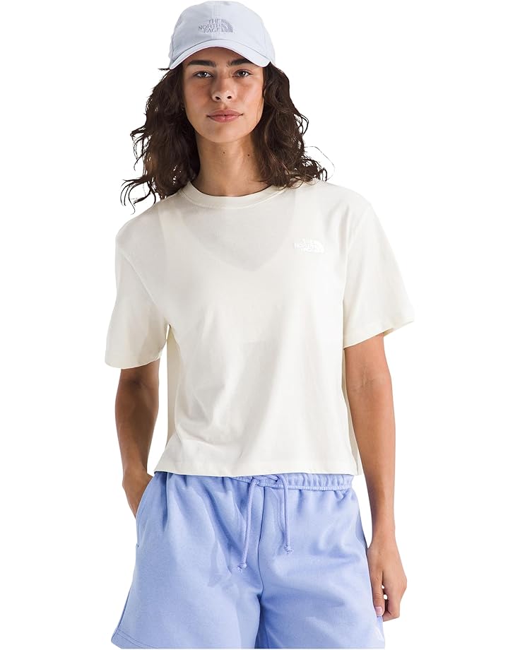 The North Face Evolution Simple Dome Crop Relaxed Short Sleeve Tee - Main View