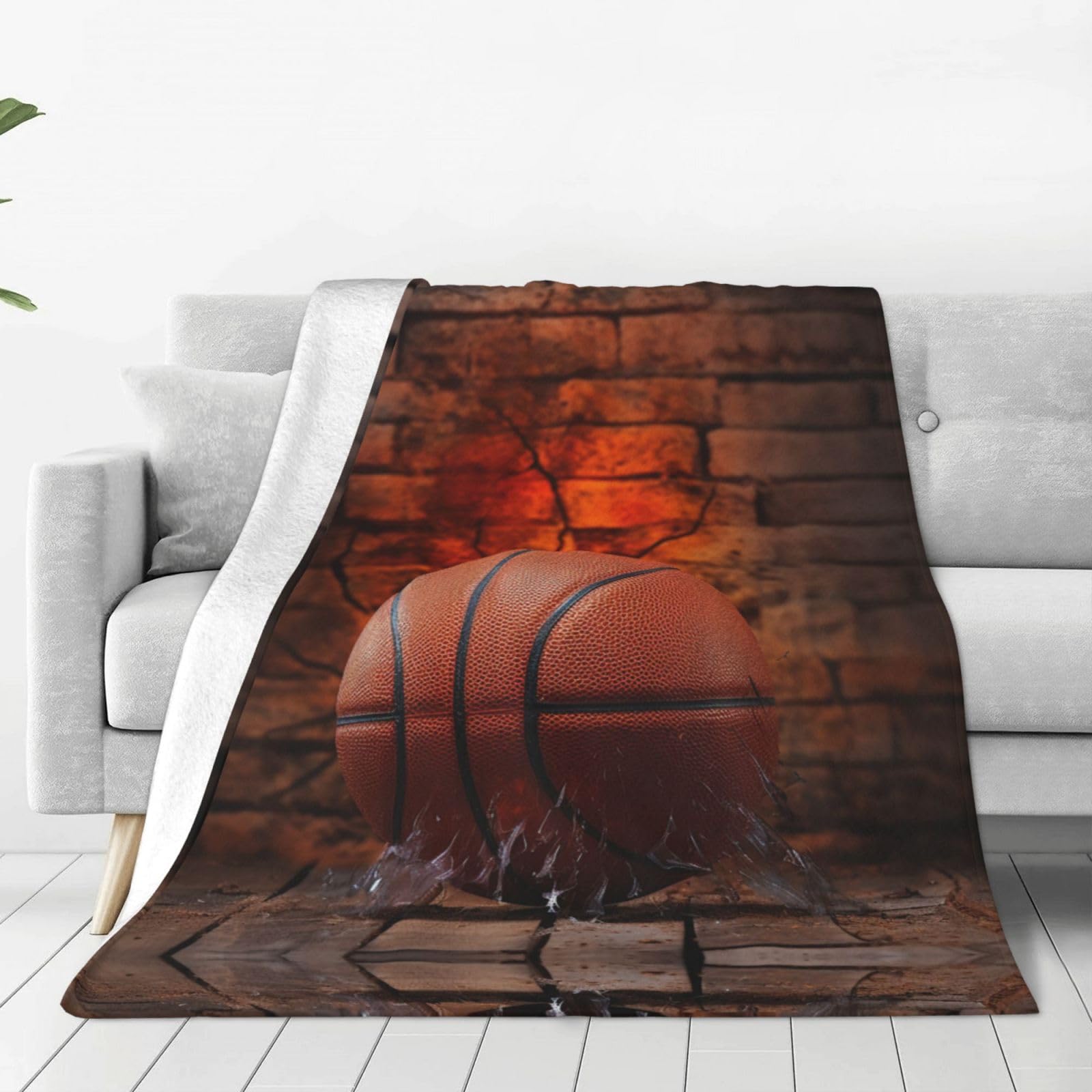 Couverture polaire ultra douce confortable chaude et légère pour lit 152x127