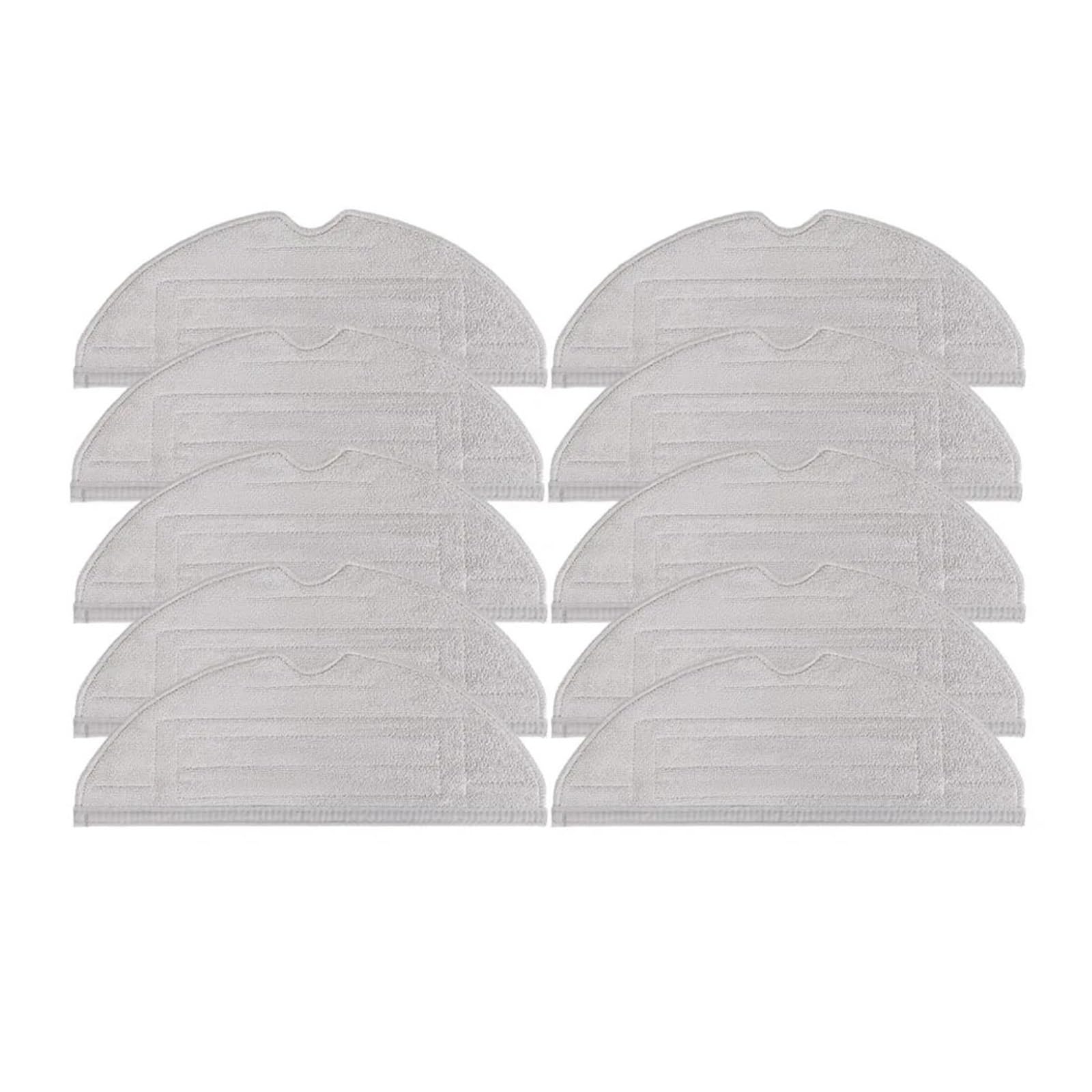 HIZON Mop Cloths ，Compatible For Roborock， S7 S70 S75 S7Maxv Ultra S7Max S7Maxv Plus S8Pro Ultra/S8+/S8/T7S/G10/G10S/G10sPro Vacuum Parts(SET5)