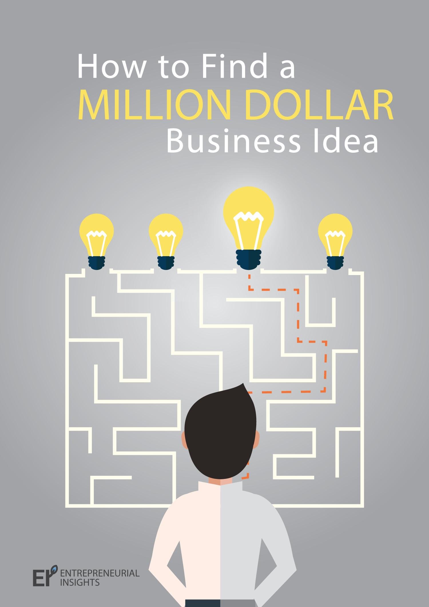 How to Find a Million Dollar Business Idea: Actionable Guide to Coming Up With a Rock-Solid Business Idea